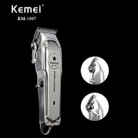 CORTA CABELLO KEMEI KM-1997 PROFESIONAL DE METAL RECARGABLE