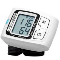 Medidor de Presión Digital para Pulso More Fitness MF-333 con pantalla LCD – Blanco
